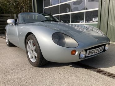 TVR Griffith 500, full fat hairy chested motoring with no electronic aids!