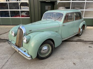 A Talbot Lago Baby T15, fresh out of 40 years storage, moved under its own power after 20 minutes of