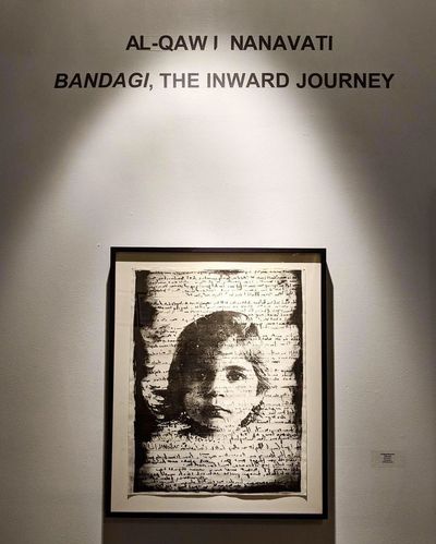From the show, Bandagi, an Inward Journey at the Arc Gallery in Chicago, IL, USA.