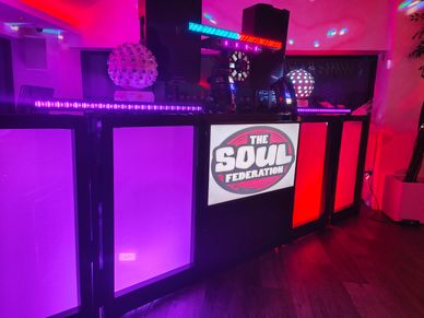 Corporate unique dj setup 