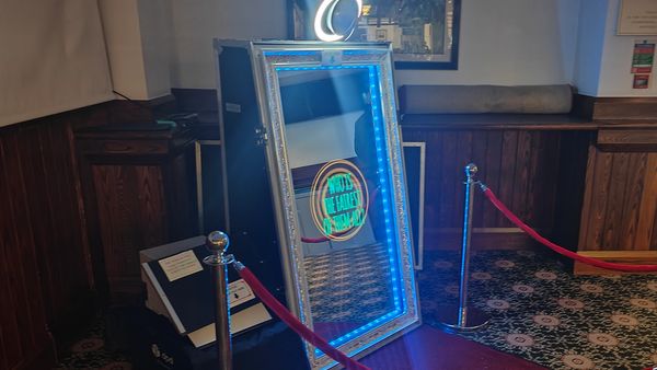Magic mirror photo booth for birthday in haydock