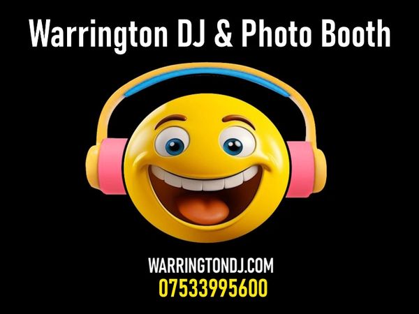 New Logo 15.7.24 Warrington DJ and Photo Booth 