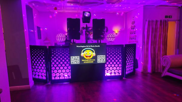 Spirit Warrington DJ setup 