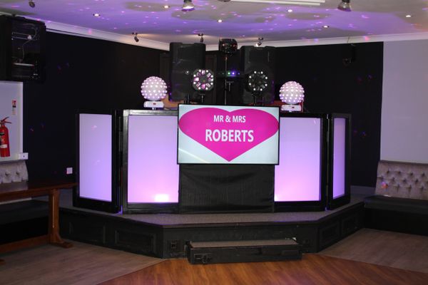 Thelwall legion DJ setup 