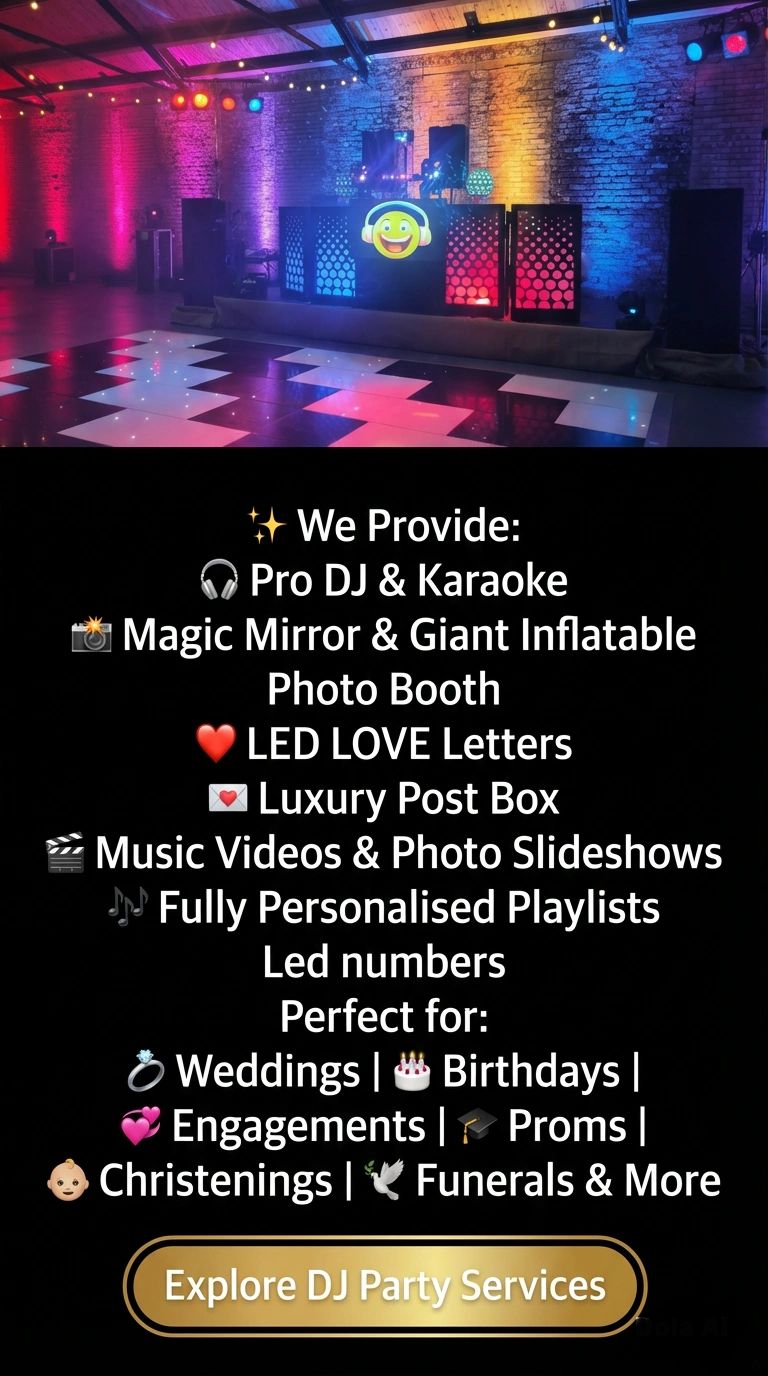 DJ AND PHOTO BOOTH PACKAGES