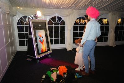 Magic mirror in action Mercure Hotel Haydock
