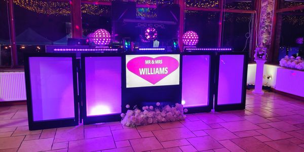 dj with love letters and post box