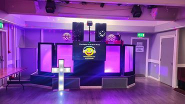 Christening setup dj