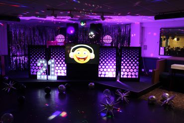 21st birthday dj setup
