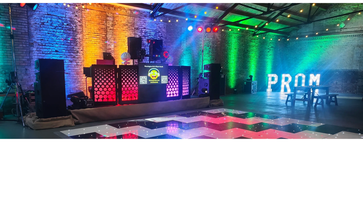 Warrington prom and year 6 leavers dj and photo booth hire Cheshire