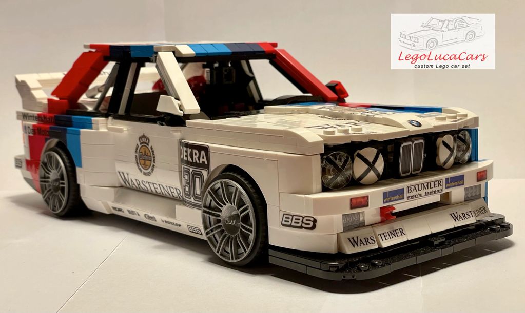 Lego BMW M3 E30  Lego cars, Lego, Lego design