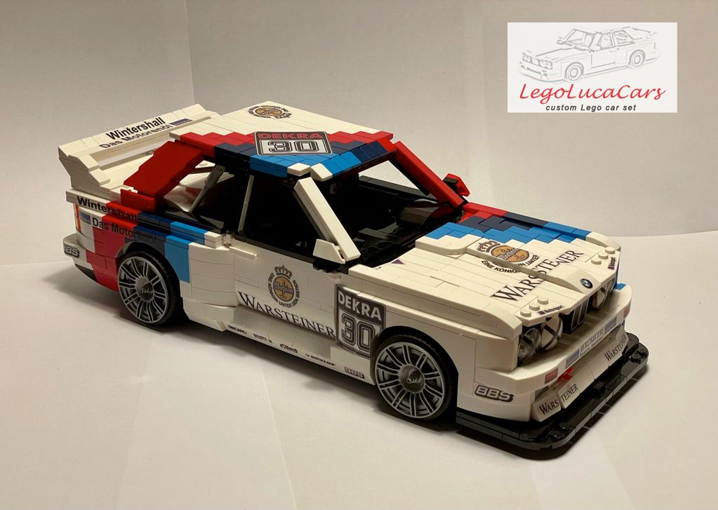 Lego BMW M3 E30  Lego cars, Lego, Lego design