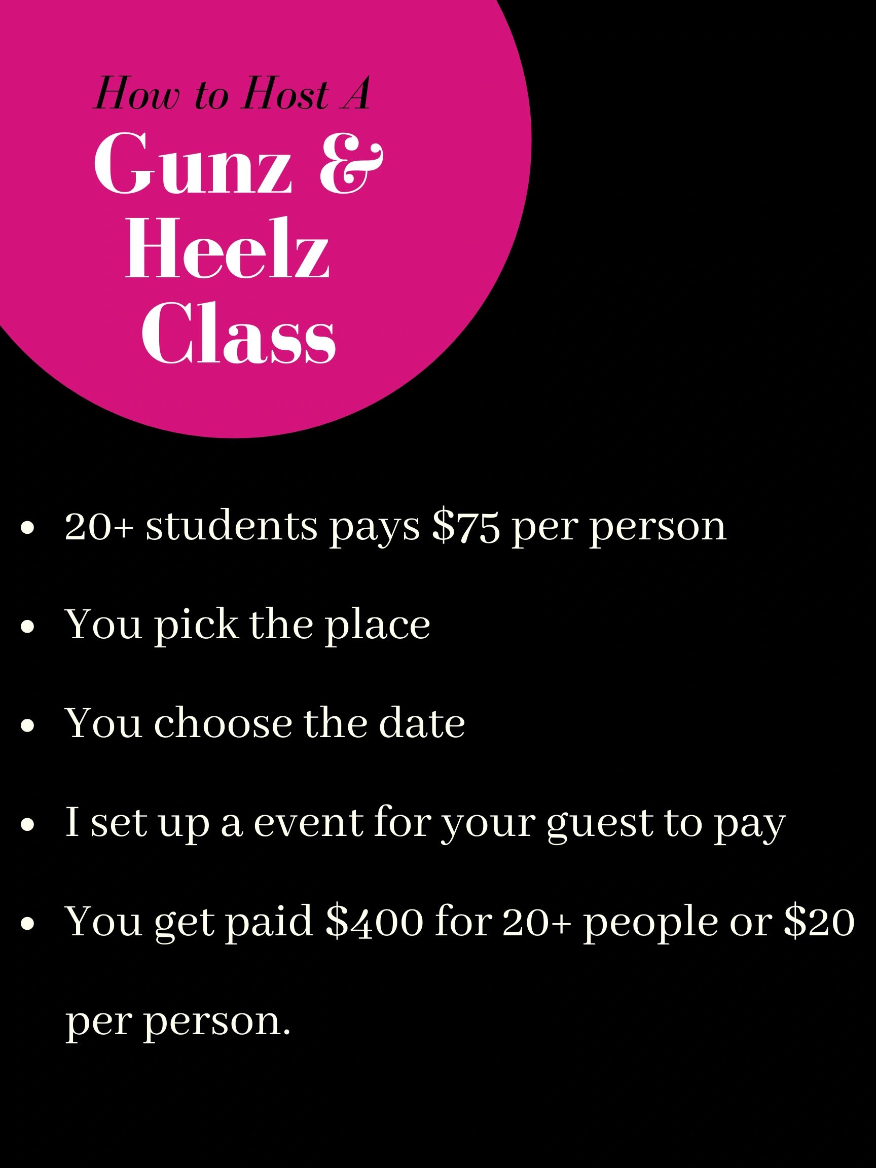 Make extra money hosting a class 