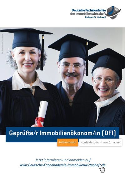 Geprüfter Immobilienökonom/In