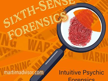 Sixth Sense Forensics is a course in intuitive psychic forensic data and information gathering,