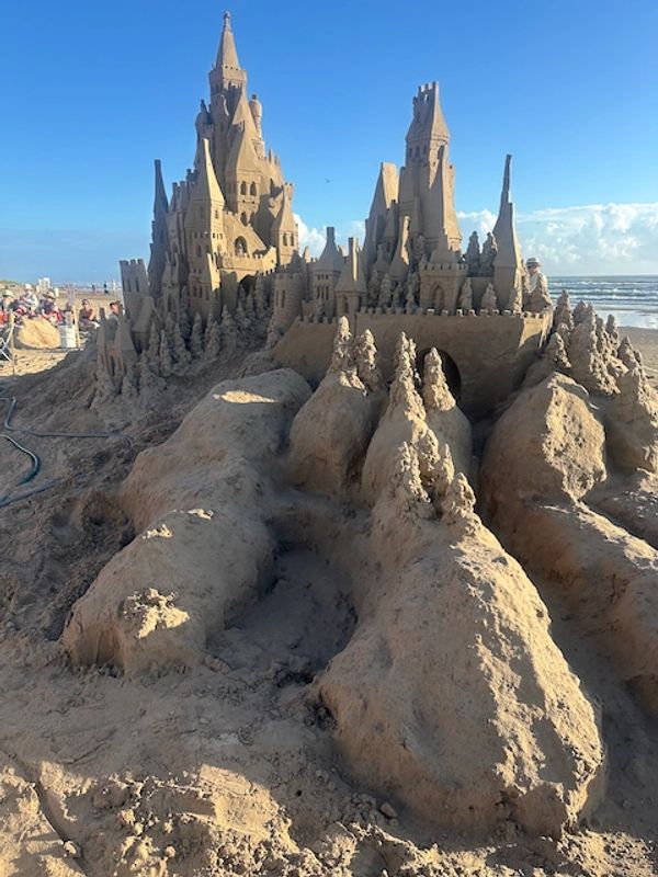 Welcome to the wonderful world of sandcastles.. By Scott Dodson & Co. South Padre Island Texas, Sand