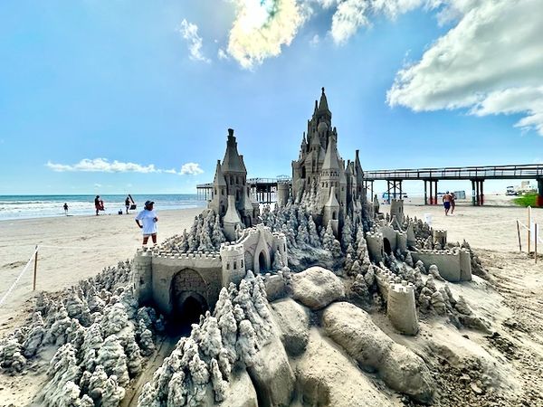 Welcome to the wonderful world of sandcastles.. By Scott Dodson & Co. South Padre Island Texas, Sand