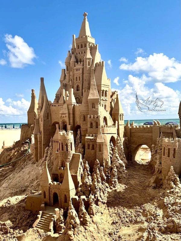 Welcome to the wonderful world of sandcastles.. By Scott Dodson & Co. South Padre Island Texas, Sand