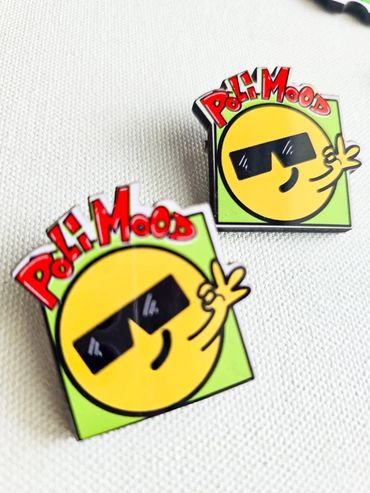 Poli Mood Badge Pin - Malayalee Merch