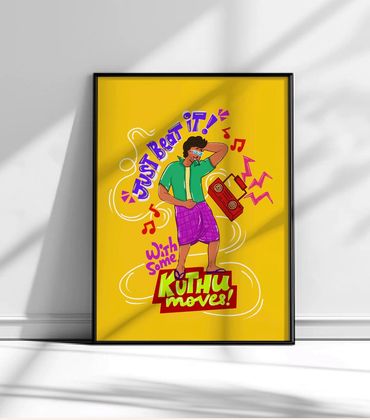 Kuthu Dance Art Print