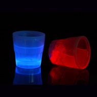 Atomic Glow Shot Glasses available at Lighted Universe