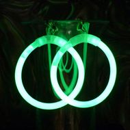 Glow Hoop Earrings from Lighted Universe