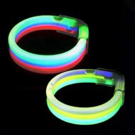 Triple Wide Glow Bracelets from Lighted Universe