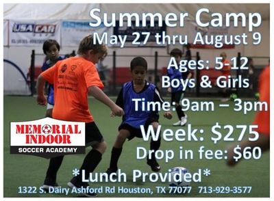 Summer Indoor Camps Memorial Indoor