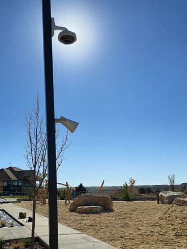 Installation of Axis Communications Camera & Horn Speaker | Pro Edge Technology, LLC