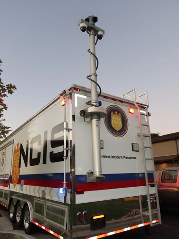 Installation of Axis Communications Cameras on NCIS Trailer | Pro Edge Technology, LLC
