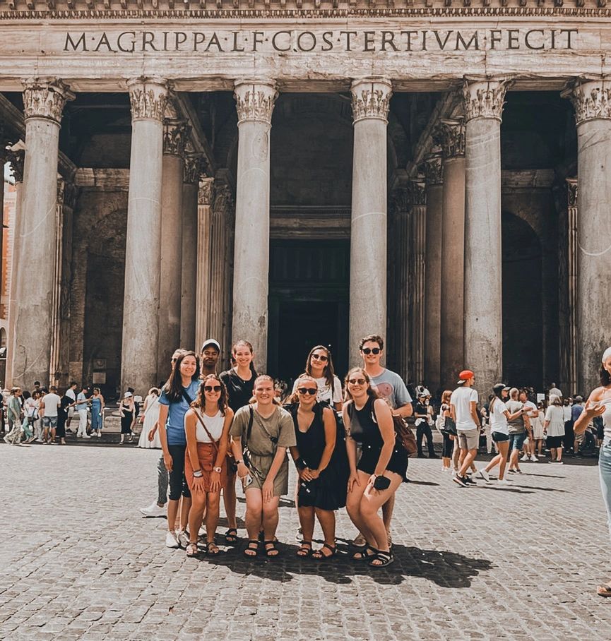 Pantheon Visit on our last day