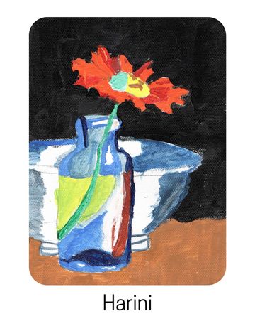 A4 Size Art | Artist age-1yrs