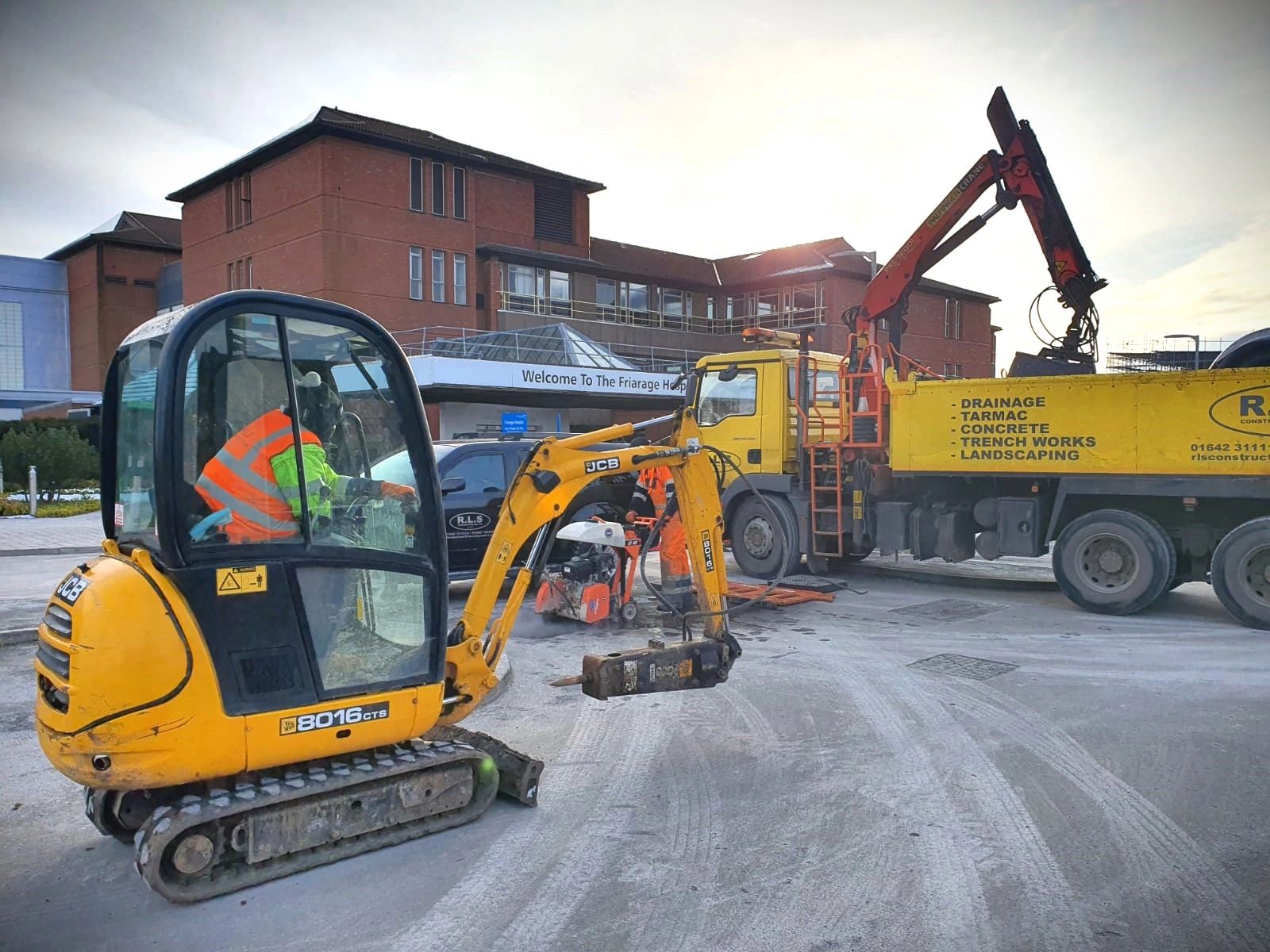 RLS Construction (NE) Limited. - Groundworks, Construction