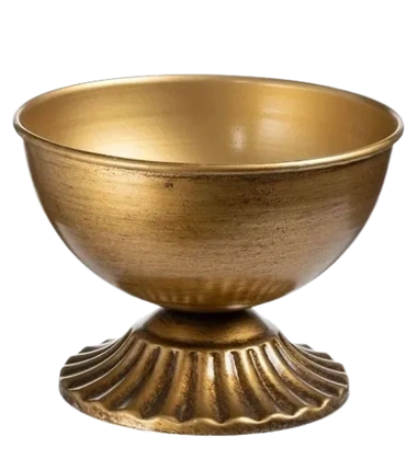 Gold Iron Compote
