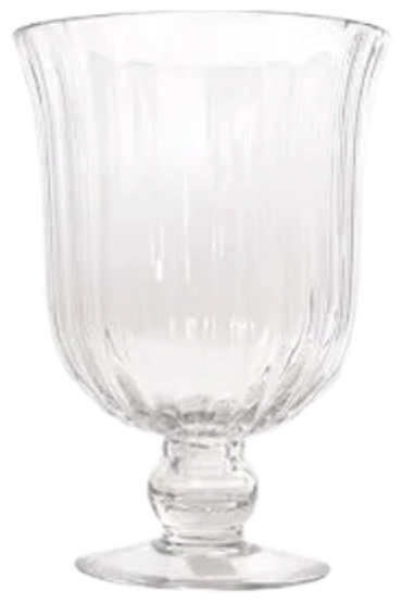 Crystal Amelia Glass Footed Vase
 6.75" Opening x 7.25"W x 10"H
QTY: 5