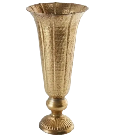 Distressed Gold Metal Flute
6.5"L x 14"W x 6.5"H
QTY: 2

