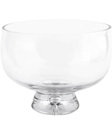 Clear Glass Vase With Bubble Base
7” H x 6” W
QTY: 5