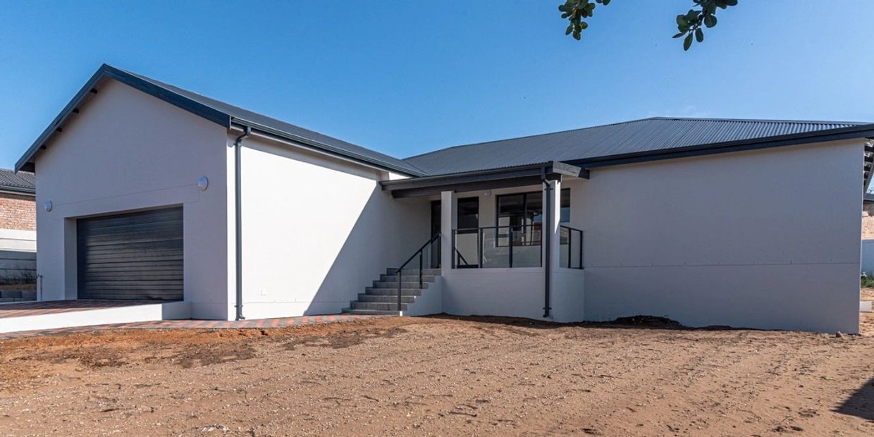 Completed property by Kiewiet Enterprises at 22 Bergroos Drive in Stilbaai. 