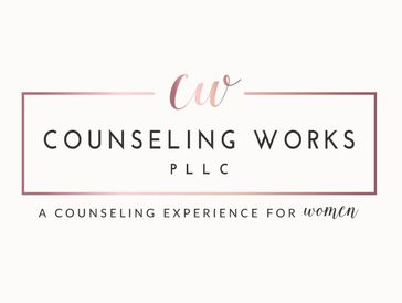Logo for Counseling Works PLLC, focused on women.