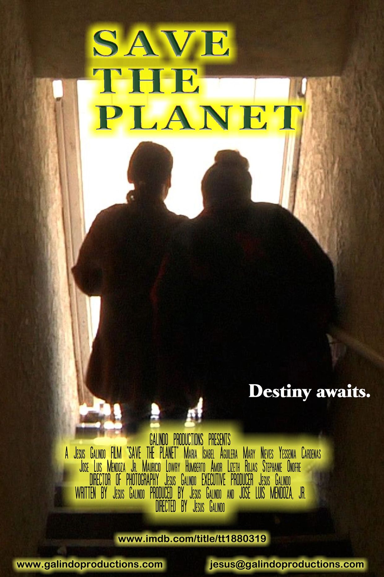 Save The Planet short film, Maria Isabel Aguilera. Directed by Jesus Galindo, Galindo Productions