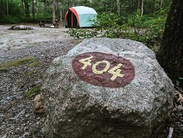 Campsite at Burlingame State Park Campground