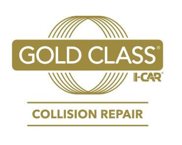 Gold Class Collision Repair logo by I-CAR.