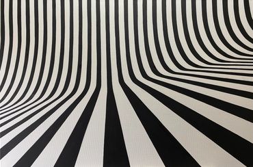 black and white abstract oil painting on canvas large ready to hang monochrome artwork for sale UK