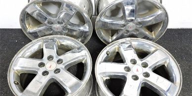 Trade your old aluminum rims for cash.