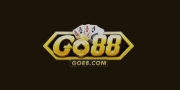 GO88 logo with playing cards and website URL.