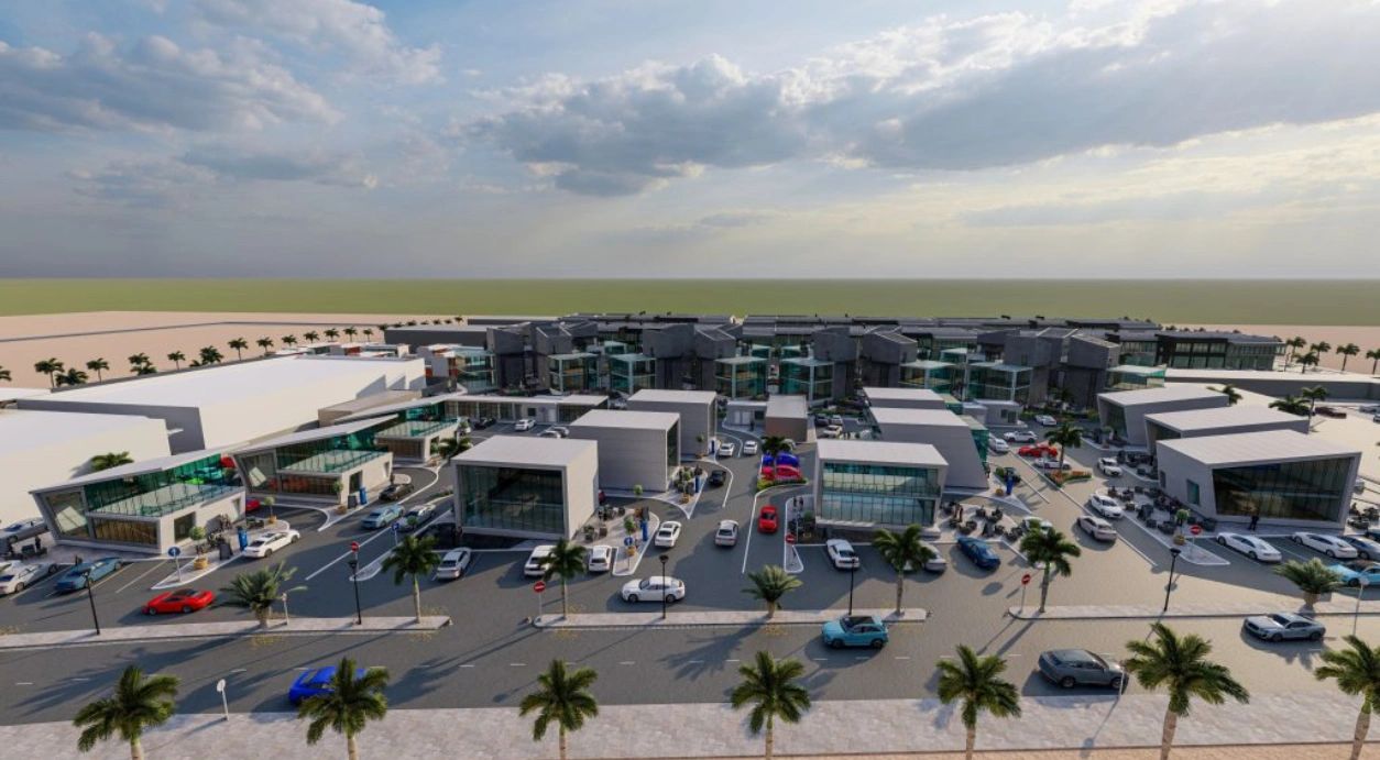 District 1 & District 2 Mall Expansion Project in Janabiya