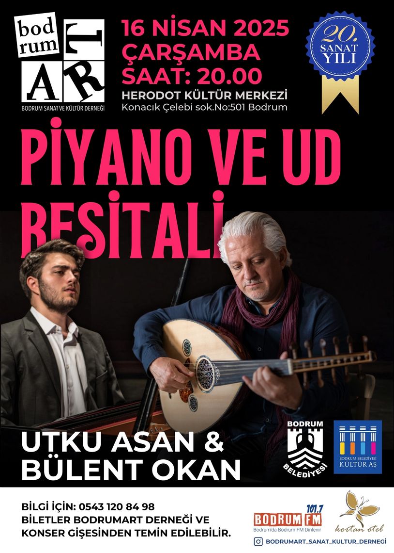 UTKU ASAN & BÜLENT OKAN PİYANO VE UD RESİTALİ