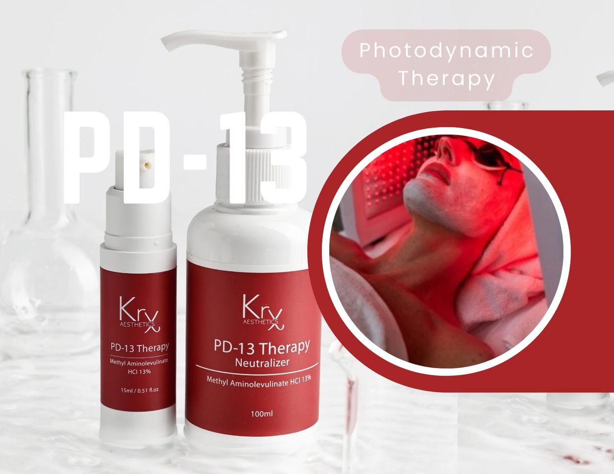 PD-13 plus photodynamic light therapy for inflamed acne and rosacea. 