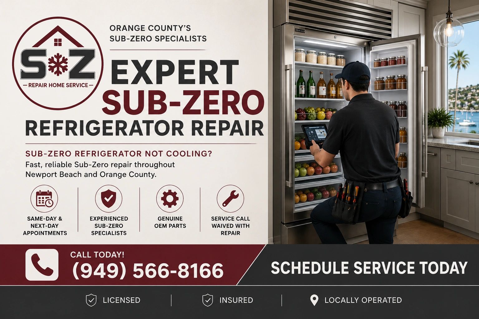 Sub-Zero Repair Home Service