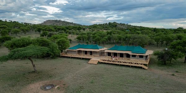 large safari tent